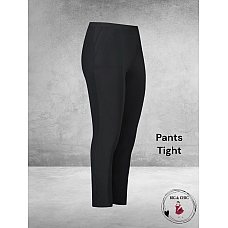 PLUS BASICS Broek Pants Tight Zwart